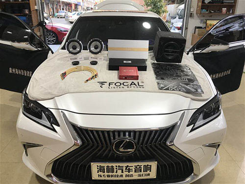 泉州雷克薩斯ES汽車音響改裝